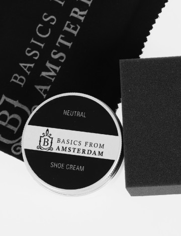 Crema intretinere pantofi din piele Basics from Amsterdam, alb