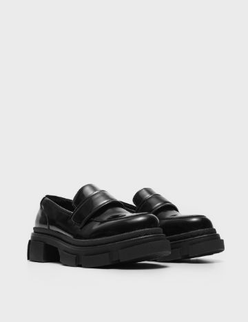 Mocasini House Brand, negru