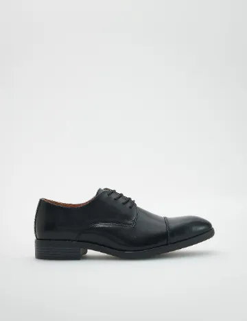 Pantofi Reserved, negru Negru