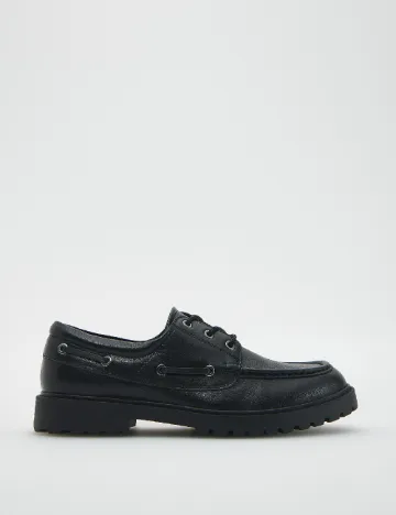 Pantofi Reserved, negru Negru