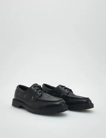 Pantofi Reserved, negru Negru