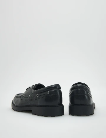 Pantofi Reserved, negru Negru