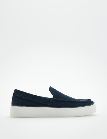 Mocasini Reserved, bleumarin