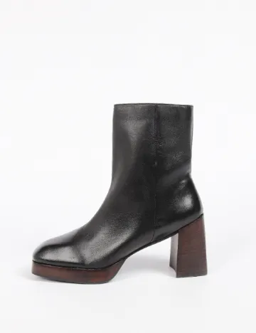 Botine Reserved, negru Negru