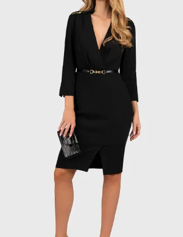 Rochie scurta Marciano Guess, negru Negru