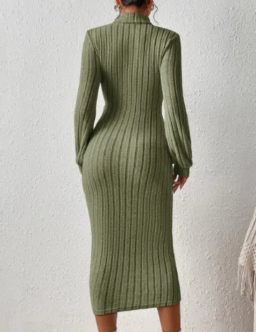 Rochie medie SHEIN, verde Verde