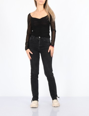 Blugi Bershka, negru