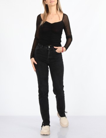 Blugi Bershka, negru