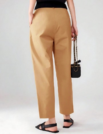 Pantaloni SHEIN, maro