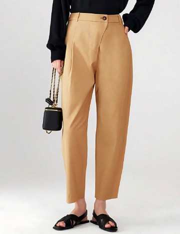 Pantaloni SHEIN, maro