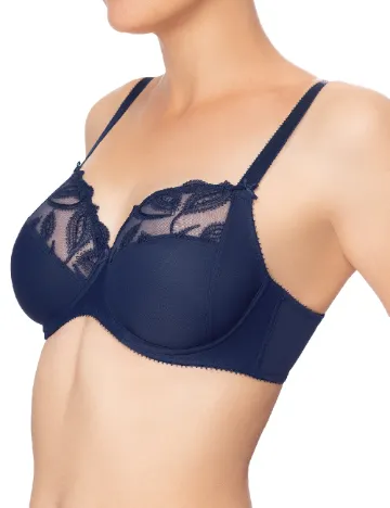 Sutien Felina, bleumarin Albastru