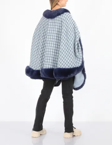 Poncho No-l-ita, bleumarin Albastru