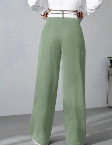 Pantaloni SHEIN, verde