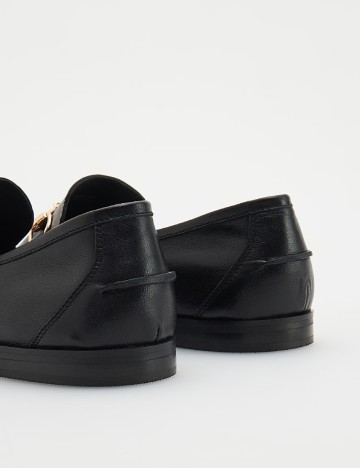 Mocasini Reserved, negru