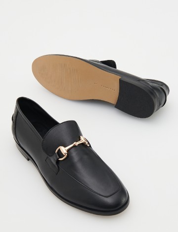 Mocasini Reserved, negru