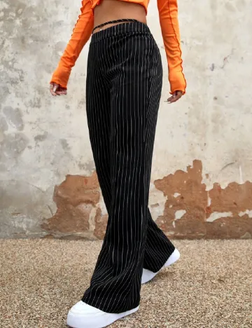 Pantaloni SHEIN, negru Negru