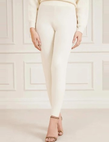 Pantaloni Marciano Guess, ecru