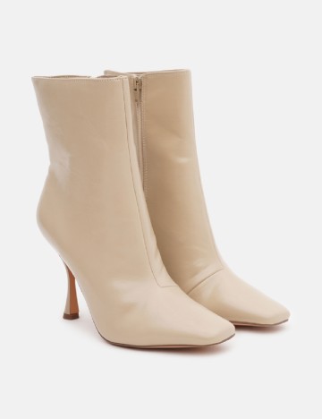 Botine Reserved, crem