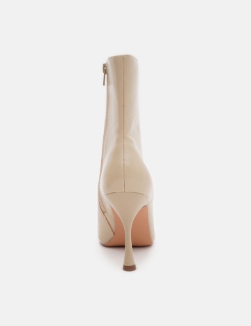 Botine Reserved, crem