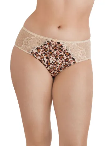 Chilot Conturelle, floral Floral print