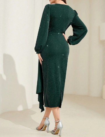 Rochie medie SHEIN, verde