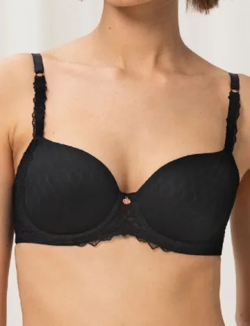 Sutien Florale by Triumph, negru