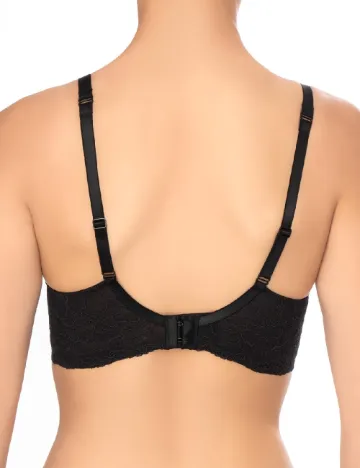 Sutien Conturelle, negru Negru