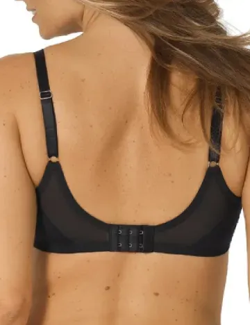 Sutien Florale by Triumph, negru Negru