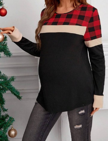 Bluza SHEIN Maternity, mix culori