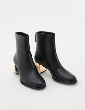 Botine Reserved, negru Negru