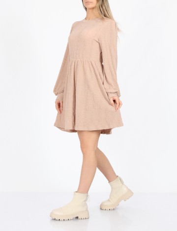 Rochie scurta SHEIN, crem