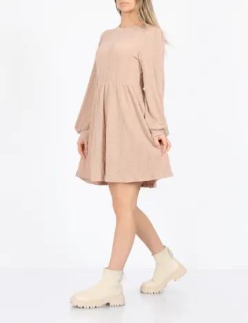 Rochie scurta SHEIN, crem Crem