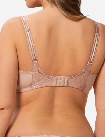 Sutien Florale by Triumph, roz pudra