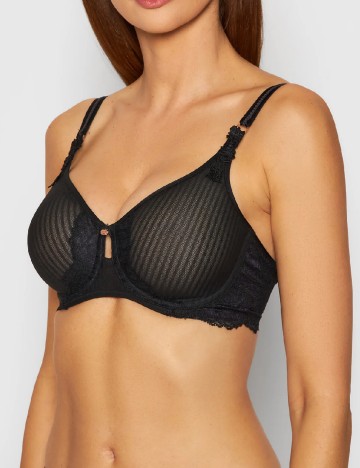 Sutien Florale by Triumph, negru