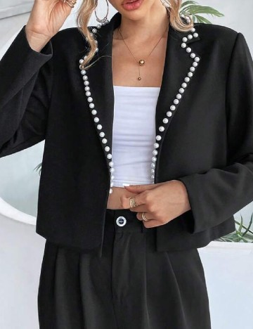 Blazer SHEIN, negru