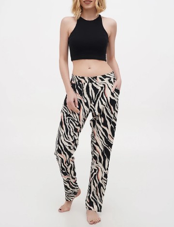 Pantaloni de pijama s.Oliver, animal print