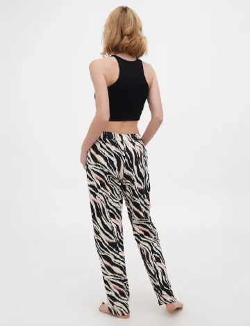 Pantaloni de pijama s.Oliver, animal print Animal print