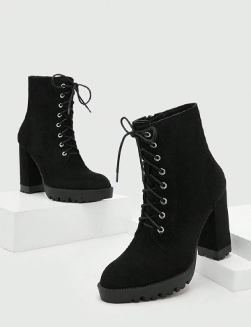 Botine SHEIN, negru