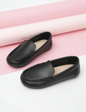 Mocasini Shein Kids, negru