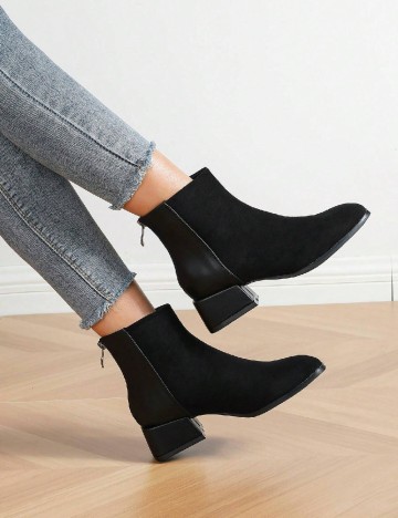 Botine SHEIN, negru