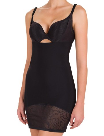 Rochie modelatoare Conturelle, negru