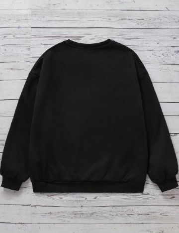 Bluza Shein Kids, negru