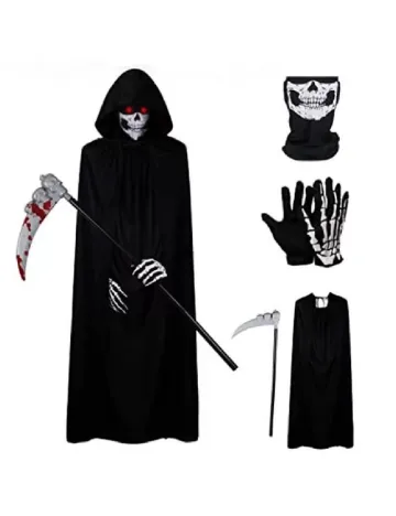 Costum Halloween SHEIN, negru Negru