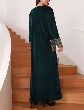 Rochie lunga SHEIN, verde