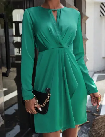 Rochie scurta SHEIN, verde Verde