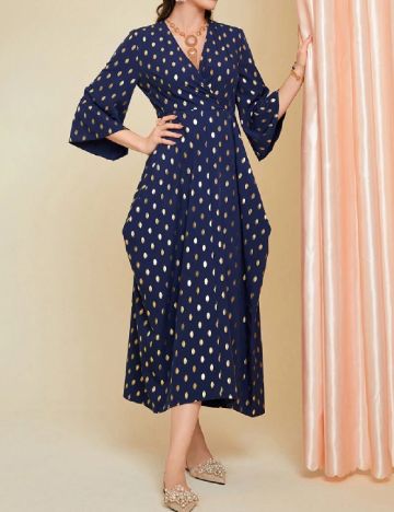 Rochie medie SHEIN, bleumarin