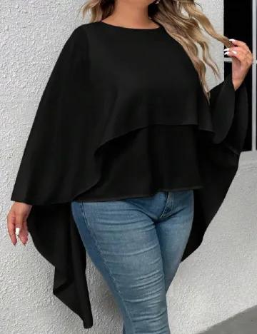 Bluza SHEIN CURVE, negru Negru