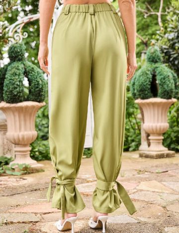 Pantaloni SHEIN, verde