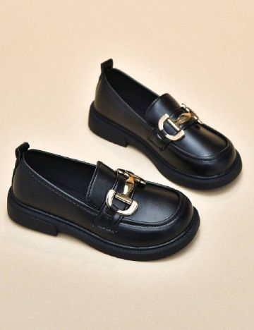 Mocasini Shein Kids, negru