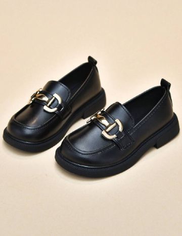 Mocasini Shein Kids, negru